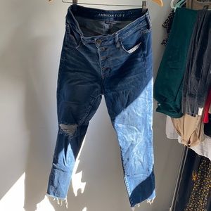 American Eagle High Rise Jegging Crop